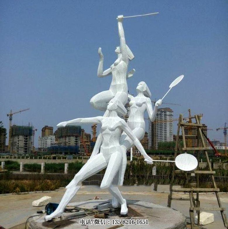 不銹鋼運動人物雕塑 (2) 不銹鋼運動人物雕塑 (2)