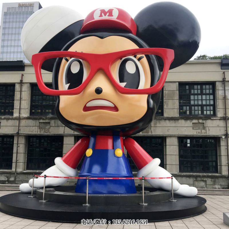 卡通不銹鋼人物雕塑，不銹鋼卡通人物雕塑定制加工