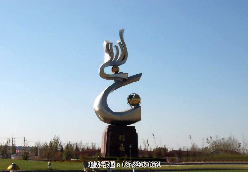 景區(qū)景點不銹鋼標(biāo)識雕塑 景區(qū)景點不銹鋼標(biāo)識雕塑